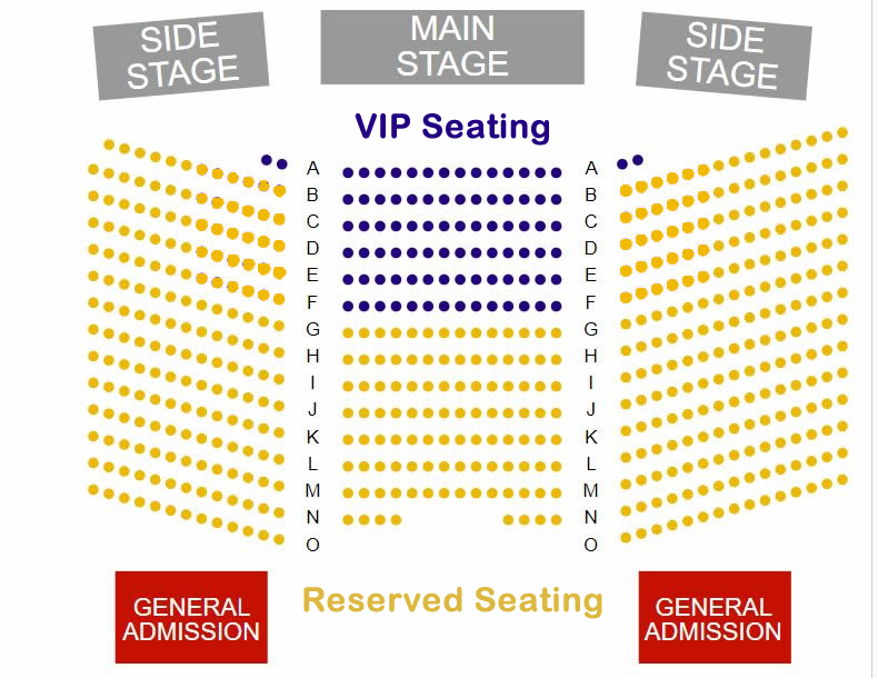 Vip Seating Map